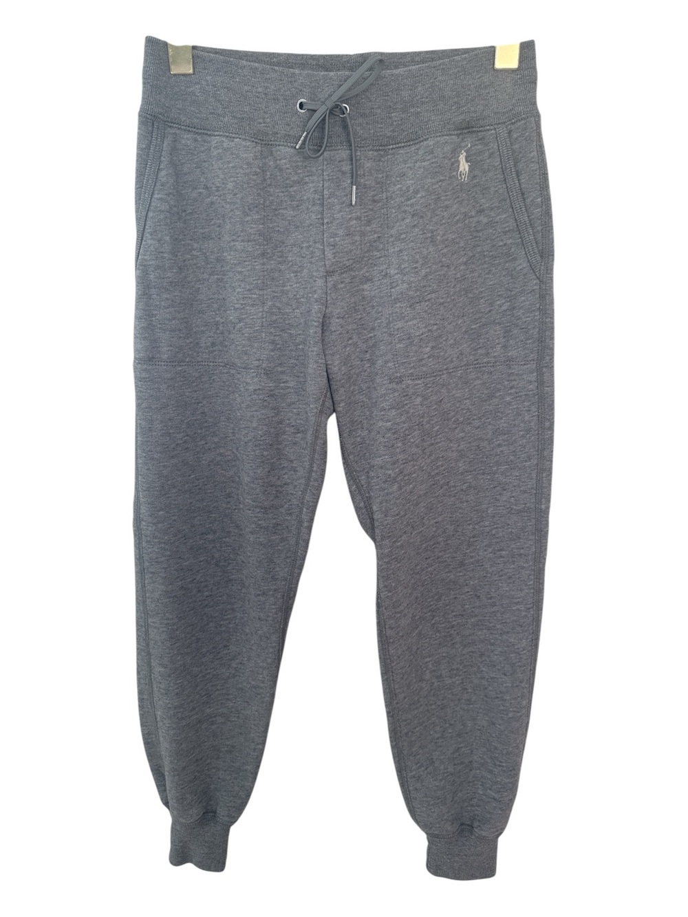 Polo Ralph Lauren Double-Knit Tech Jogger Pants Heather Grey Men's XS